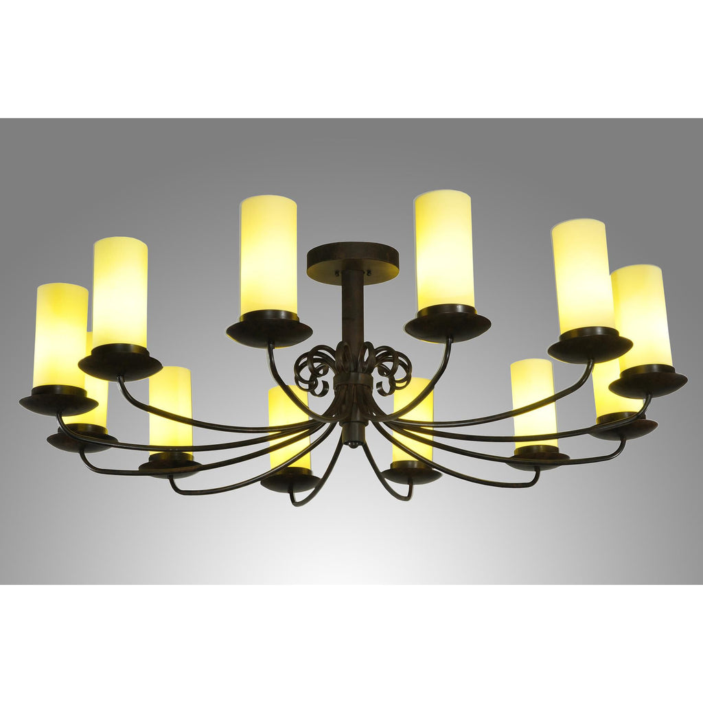Atria 54 Inch 2 Light Chandelier