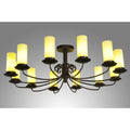 Atria 54 Inch 2 Light Chandelier