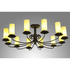 Atria 54 Inch 2 Light Chandelier