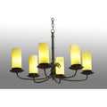 Atria 38 Inch 8 Light Chandelier
