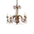 Lindsay 26 Inch 3 Light Chandelier