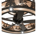 Tall Pines 56 Inch 12 Light Chandelier