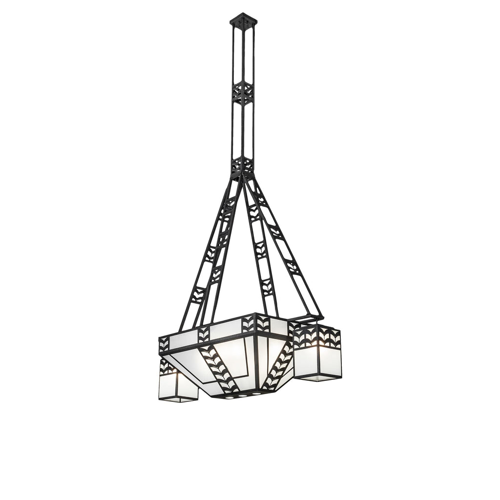 Monaca 70 Inch 10 Light LED Chandelier
