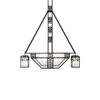Monaca 70 Inch 10 Light LED Chandelier