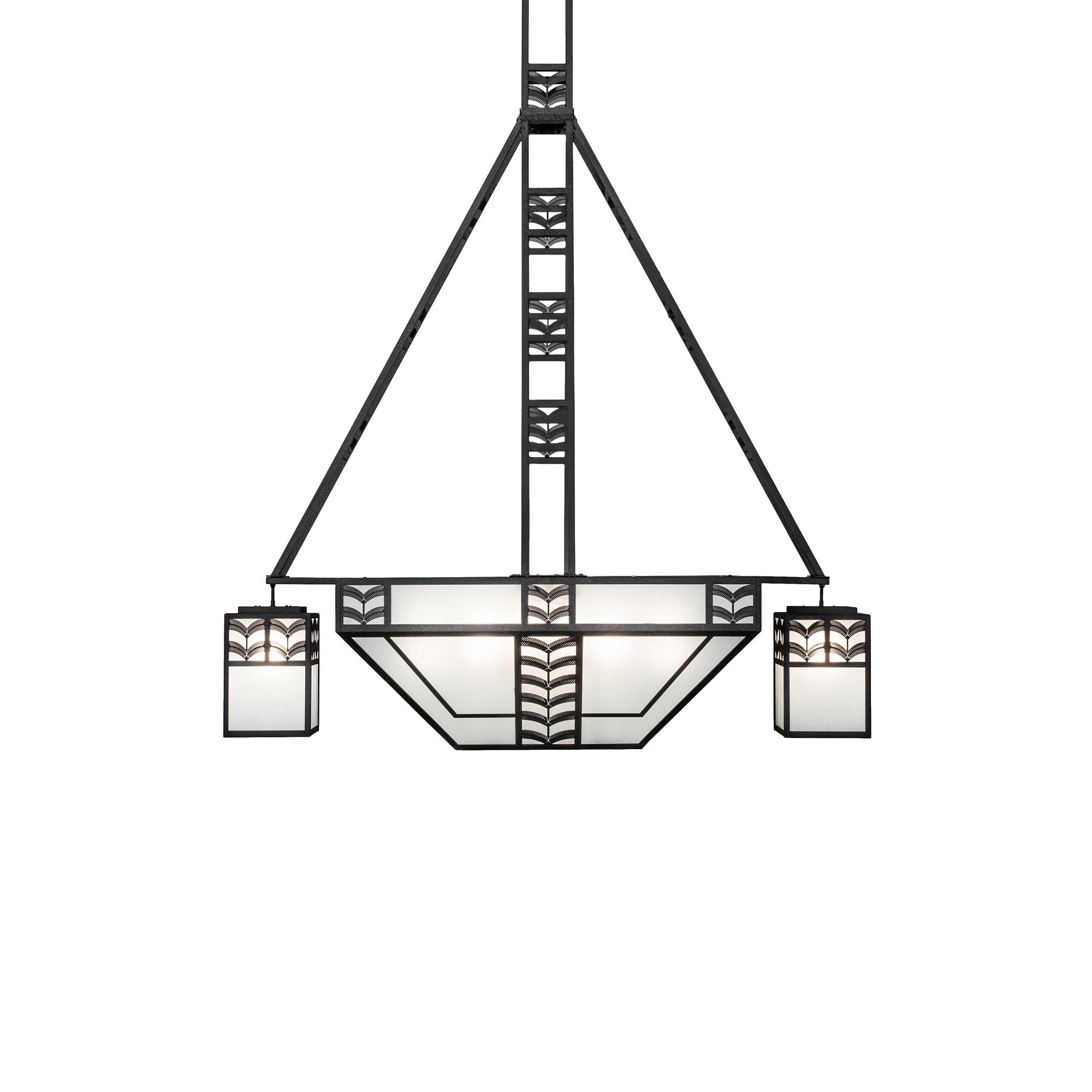 Monaca 70 Inch 10 Light LED Chandelier