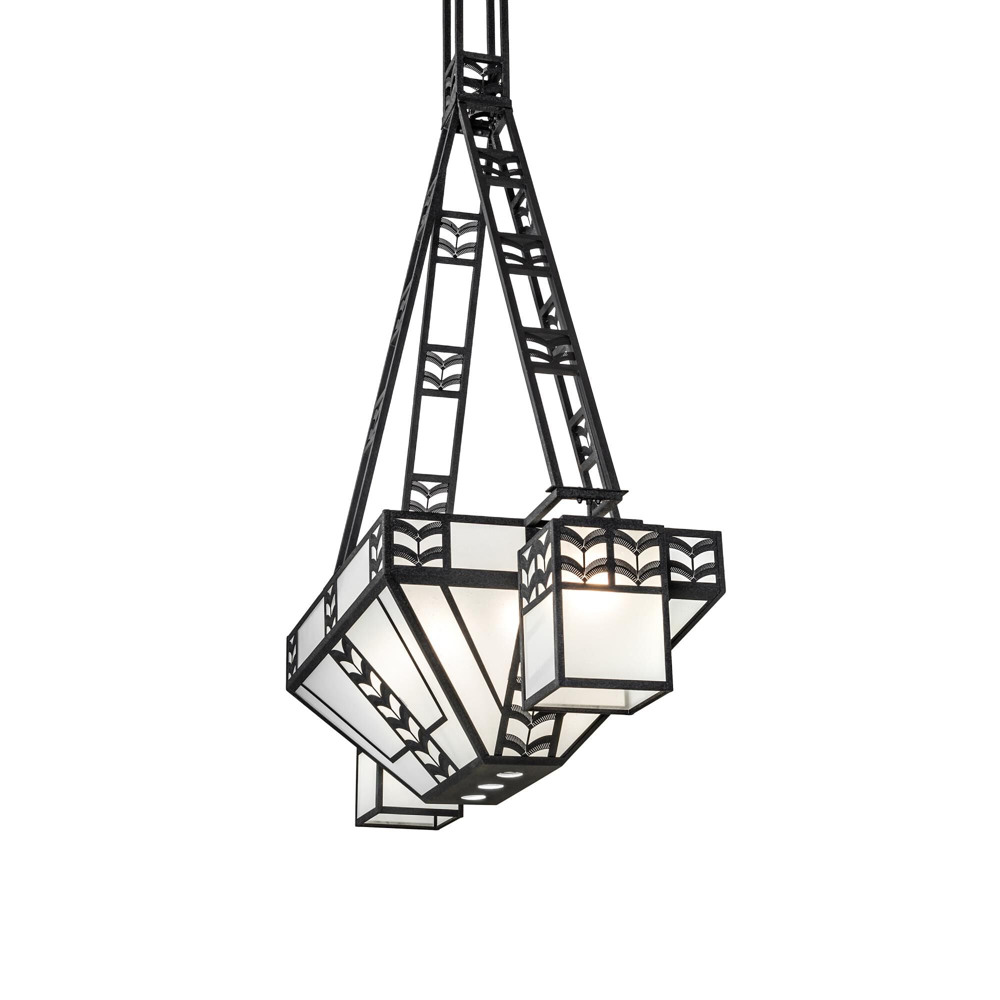 Monaca 70 Inch 10 Light LED Chandelier
