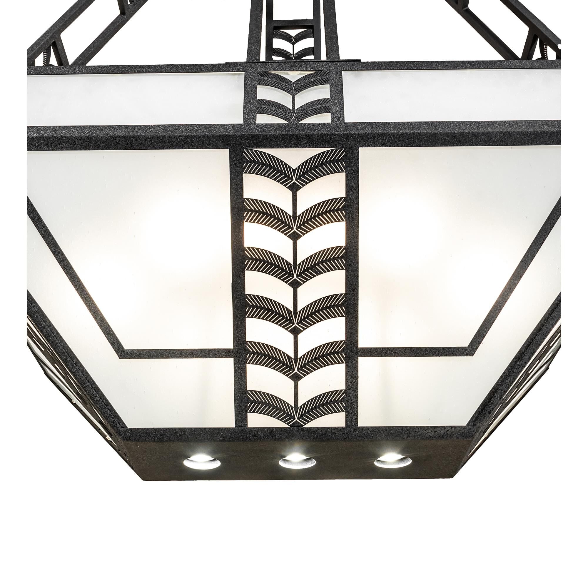 Monaca 70 Inch 10 Light LED Chandelier