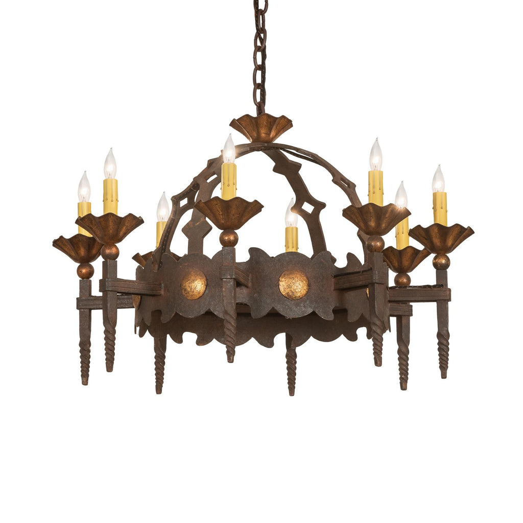 Antibes 28 Inch 2 Light Chandelier