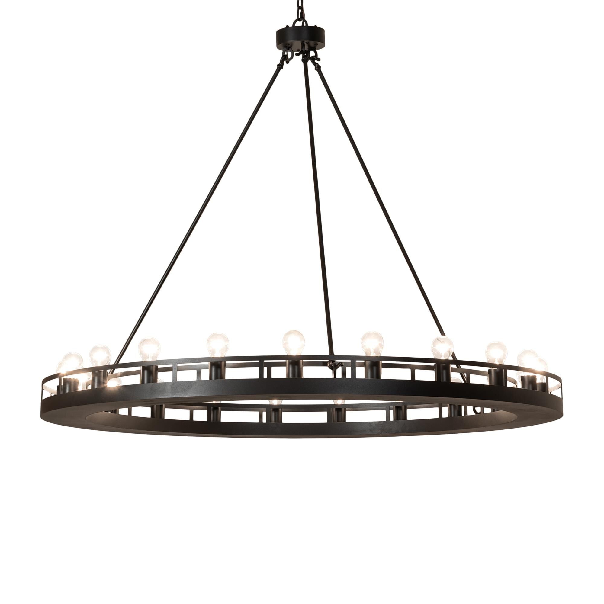 Barbury 60 Inch 21 Light Chandelier