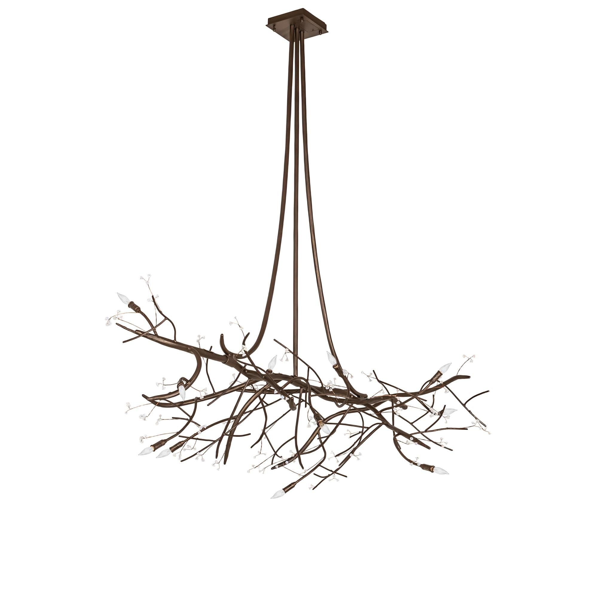 Winter Solstice 72 Inch 11 Light LED Chandelier