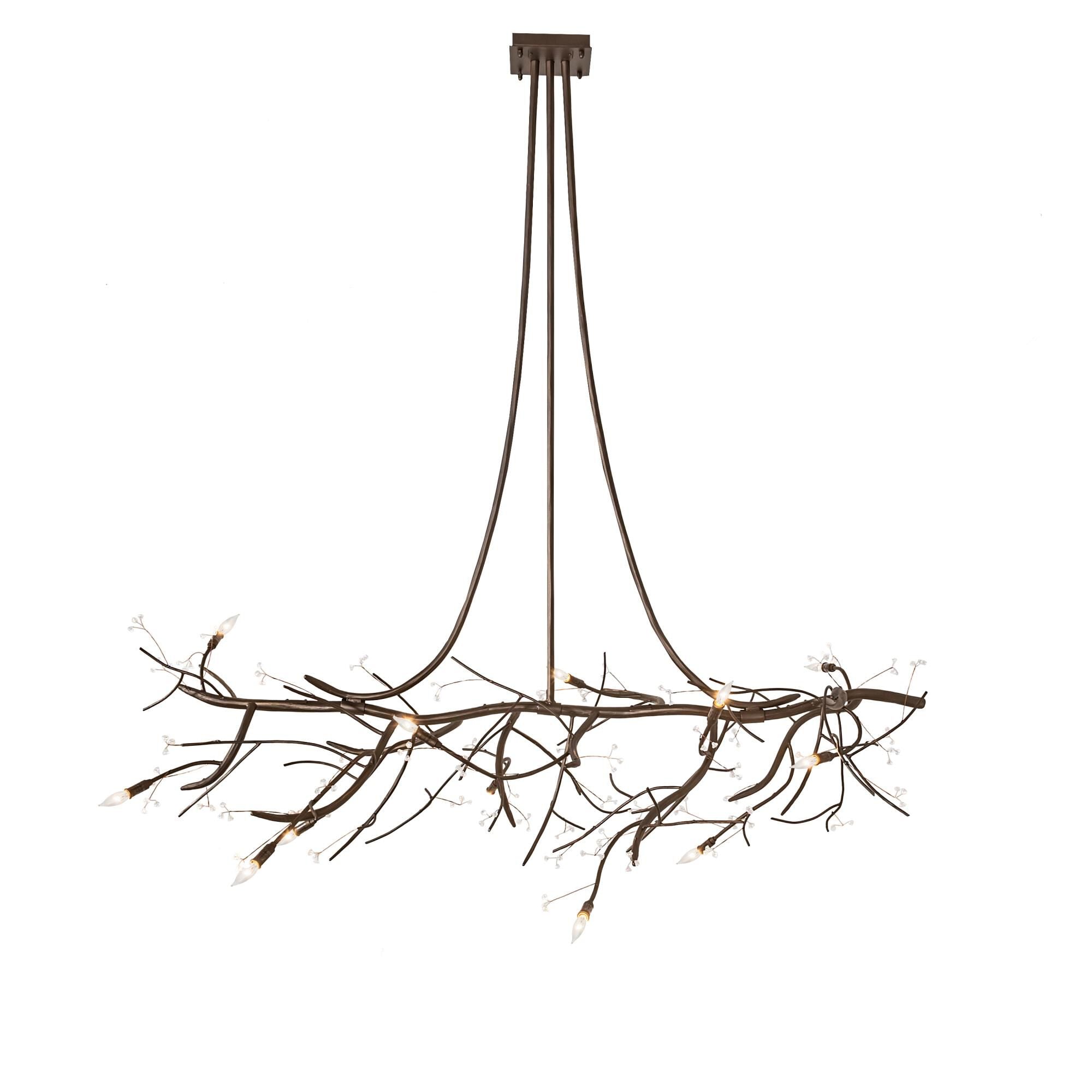 Winter Solstice 72 Inch 11 Light LED Chandelier