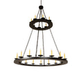 Loxley 60 Inch 24 Light Chandelier