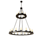 Loxley 60 Inch 24 Light Chandelier