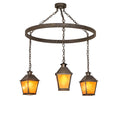 Stafford 48 Inch 3 Light Chandelier