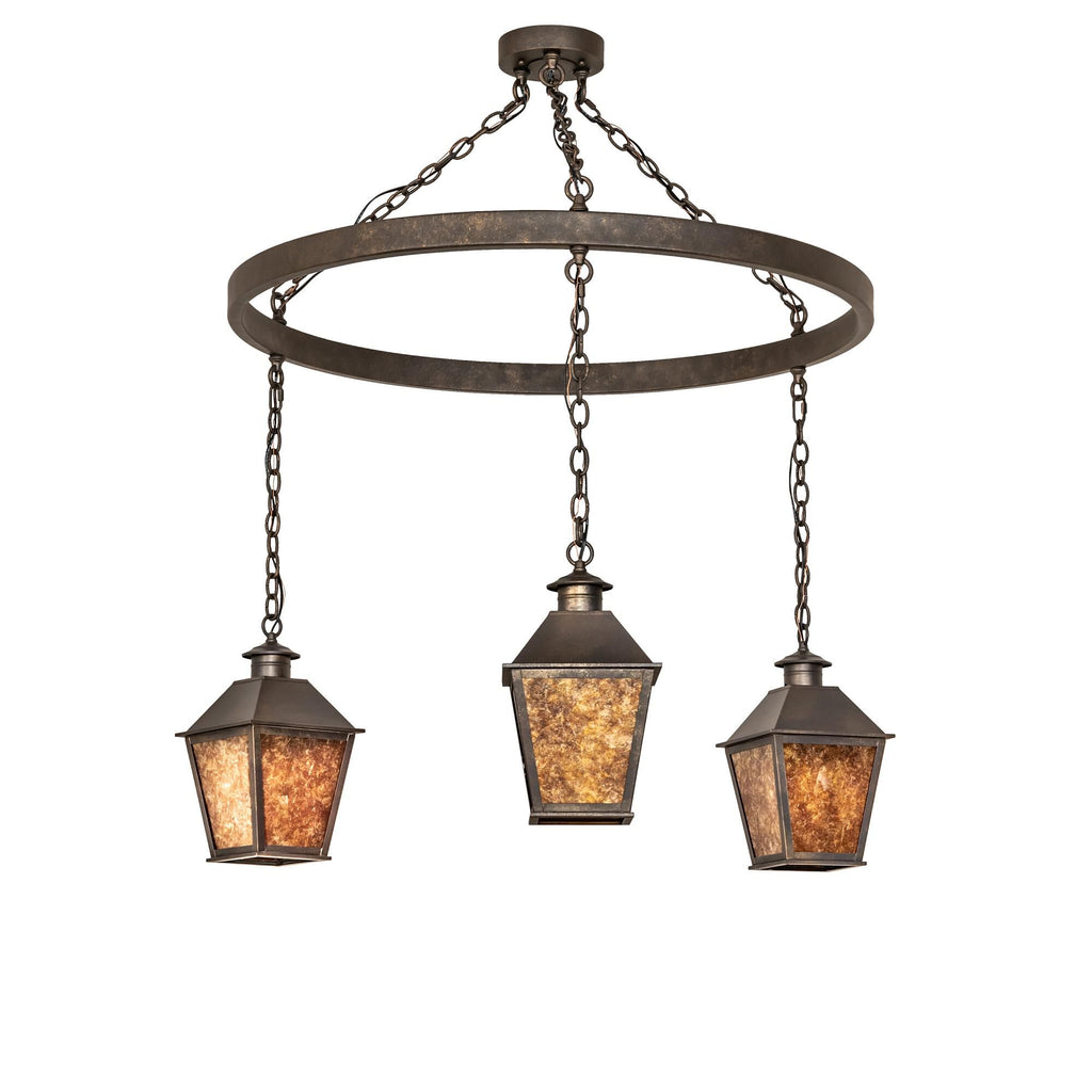Stafford 48 Inch 3 Light Chandelier
