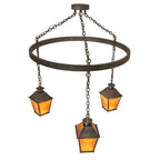 Stafford 48 Inch 3 Light Chandelier