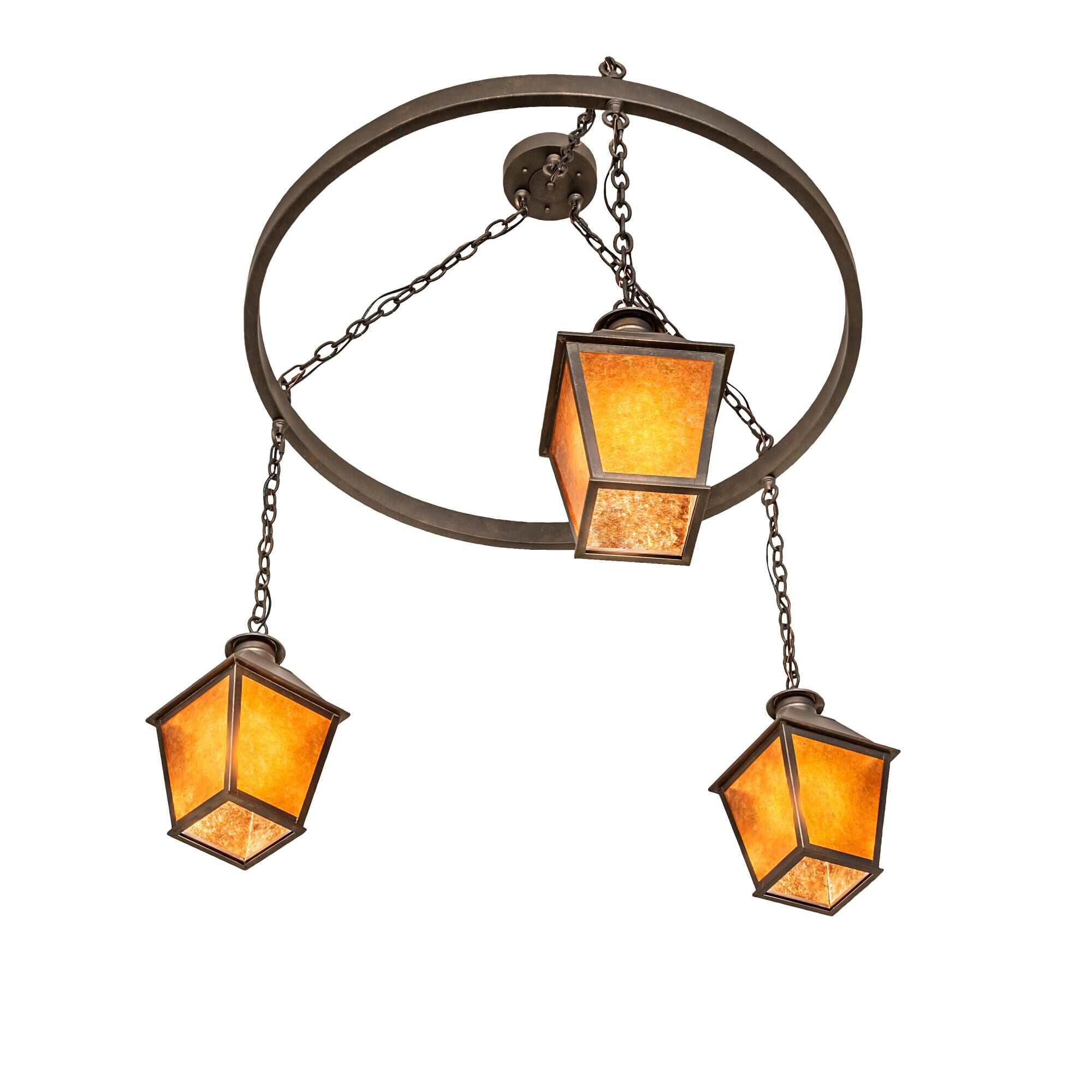 Stafford 48 Inch 3 Light Chandelier