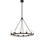 Loxley 46 Inch 12 Light Chandelier