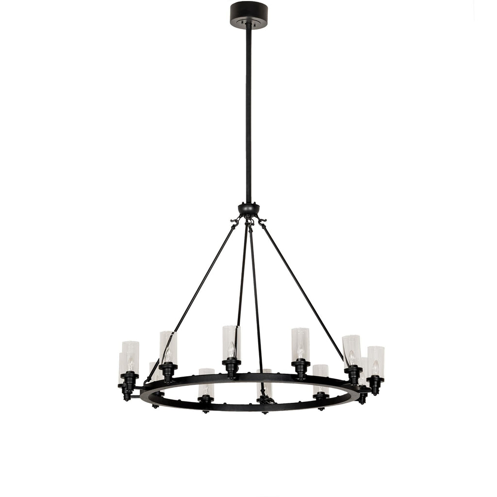 Loxley 46 Inch 12 Light Chandelier