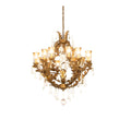 French Baroque 34 Inch 13 Light Chandelier