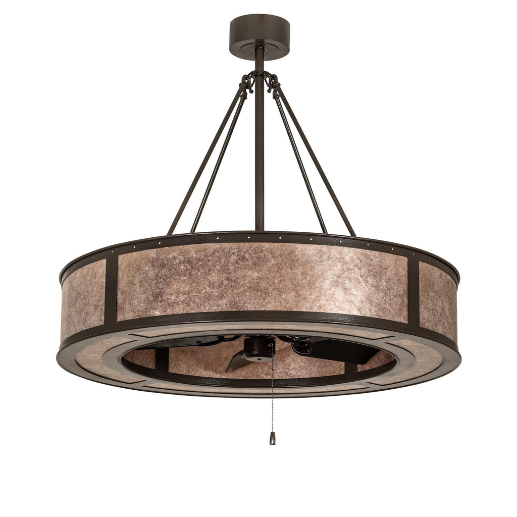 Smythe Craftsman 45 Inch 8 Light Chandelier