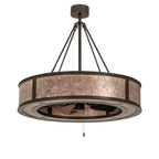 Smythe Craftsman 45 Inch 8 Light Chandelier