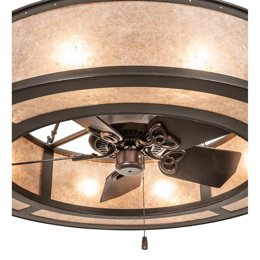 Smythe Craftsman 45 Inch 8 Light Chandelier