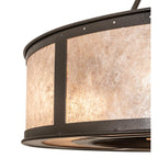 Smythe Craftsman 45 Inch 8 Light Chandelier
