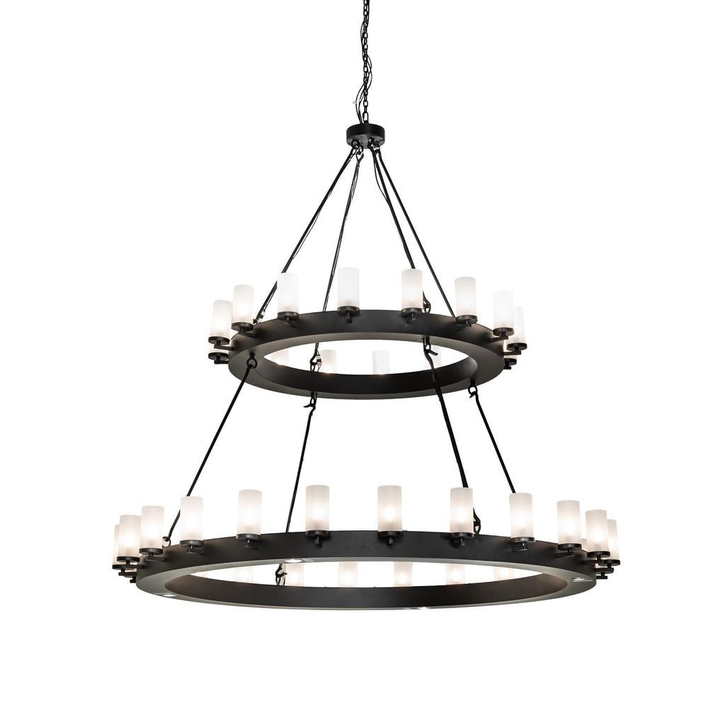 Noziroh Ring 72 Inch 40 Light LED Chandelier