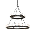 Noziroh Ring 72 Inch 40 Light LED Chandelier