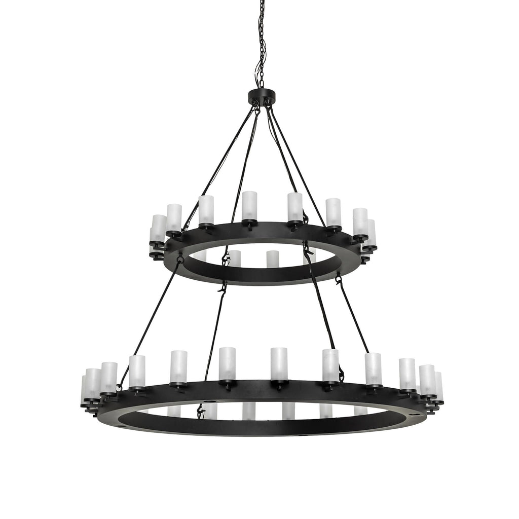 Noziroh Ring 72 Inch 40 Light LED Chandelier