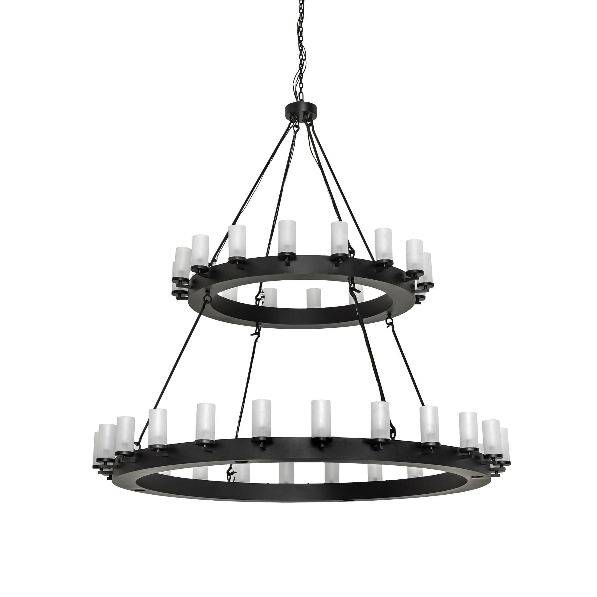 Noziroh Ring 72 Inch 40 Light LED Chandelier