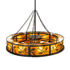 Oak Leaf 56 Inch 10 Light Chandelier