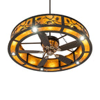Oak Leaf 56 Inch 10 Light Chandelier
