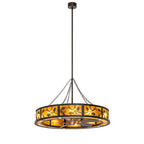 Oak Leaf 56 Inch 10 Light Chandelier
