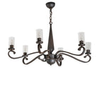 42 Inch 6 Light Chandelier