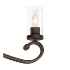 42 Inch 6 Light Chandelier