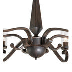 42 Inch 6 Light Chandelier