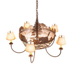 Black Bear 38 Inch 3 Light Chandelier