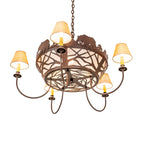 Black Bear 38 Inch 3 Light Chandelier