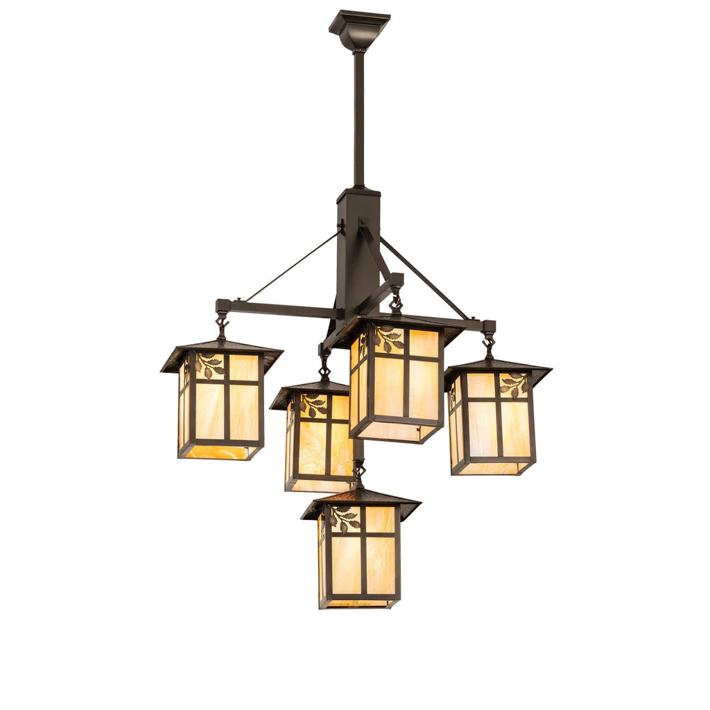 Seneca 62 Inch 5 Light Chandelier