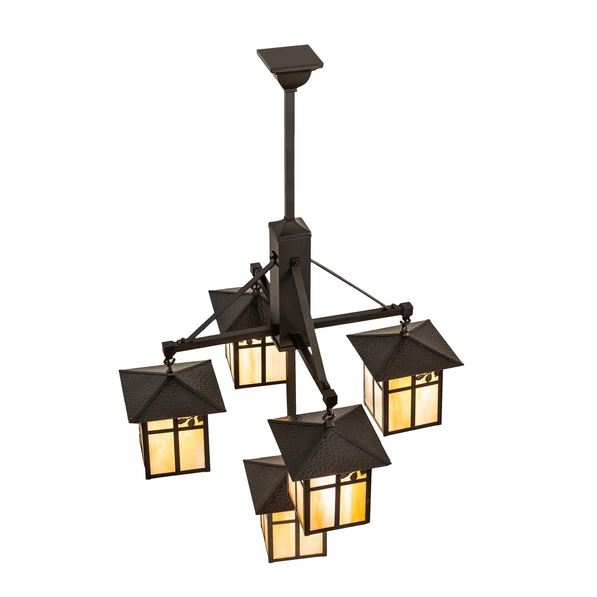 Seneca 62 Inch 5 Light Chandelier