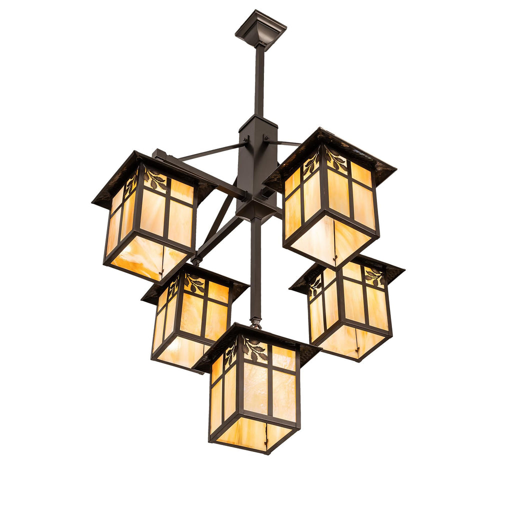 Seneca 62 Inch 5 Light Chandelier