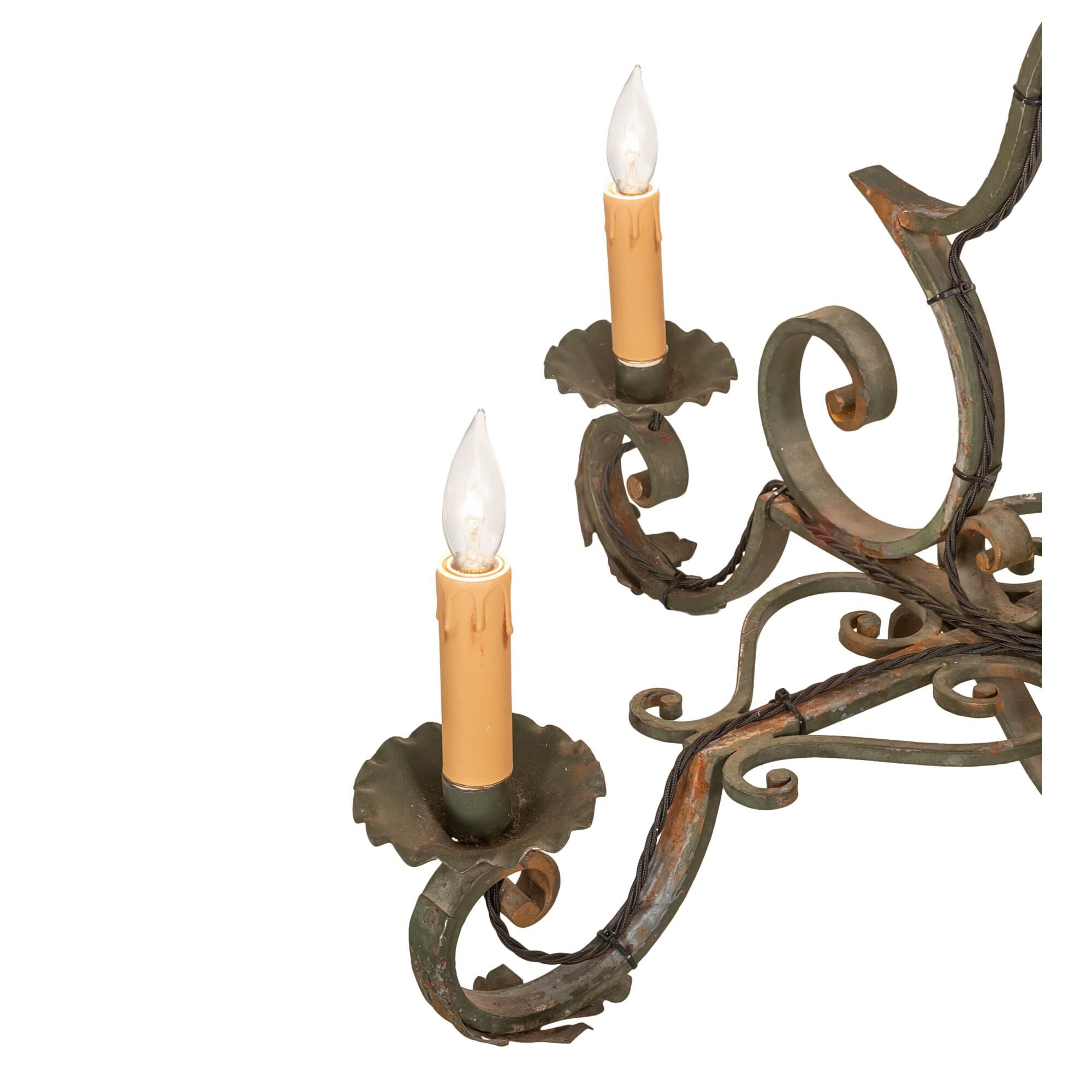 Rosalie 36 Inch 6 Light Chandelier