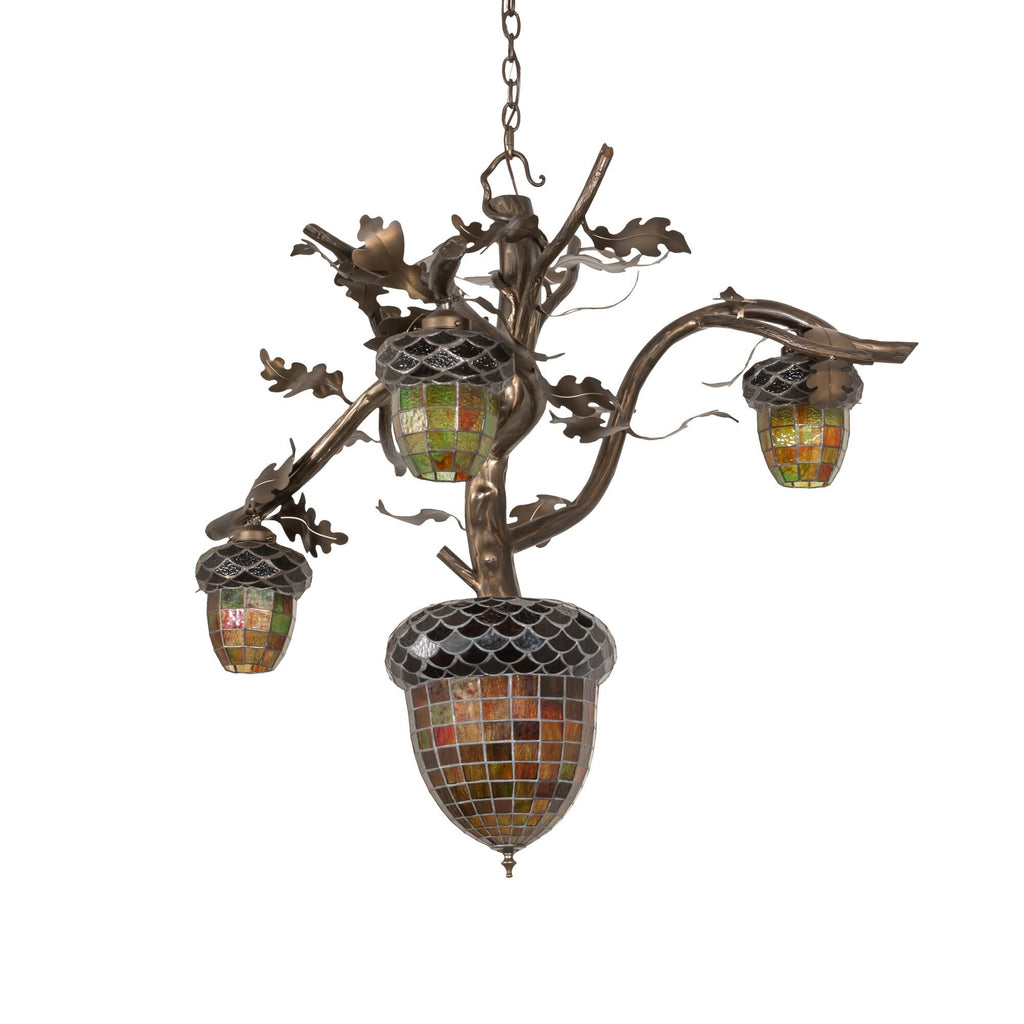 Meyda Lighting Acorn Branch 48 Inch Chandelier