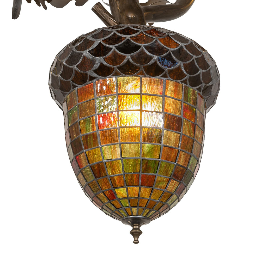 Meyda Lighting Acorn Branch 48 Inch Chandelier