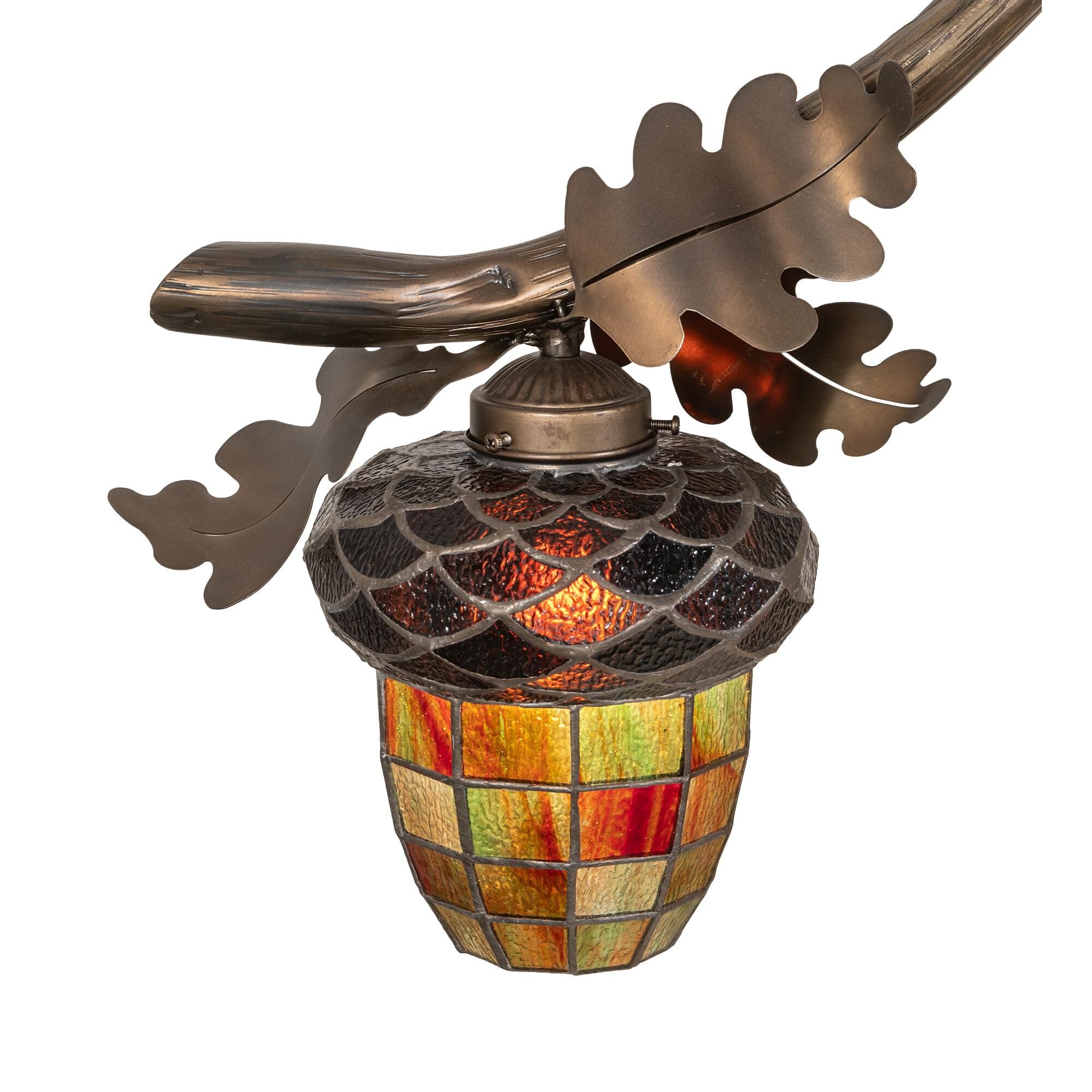 Meyda Lighting Acorn Branch 48 Inch Chandelier