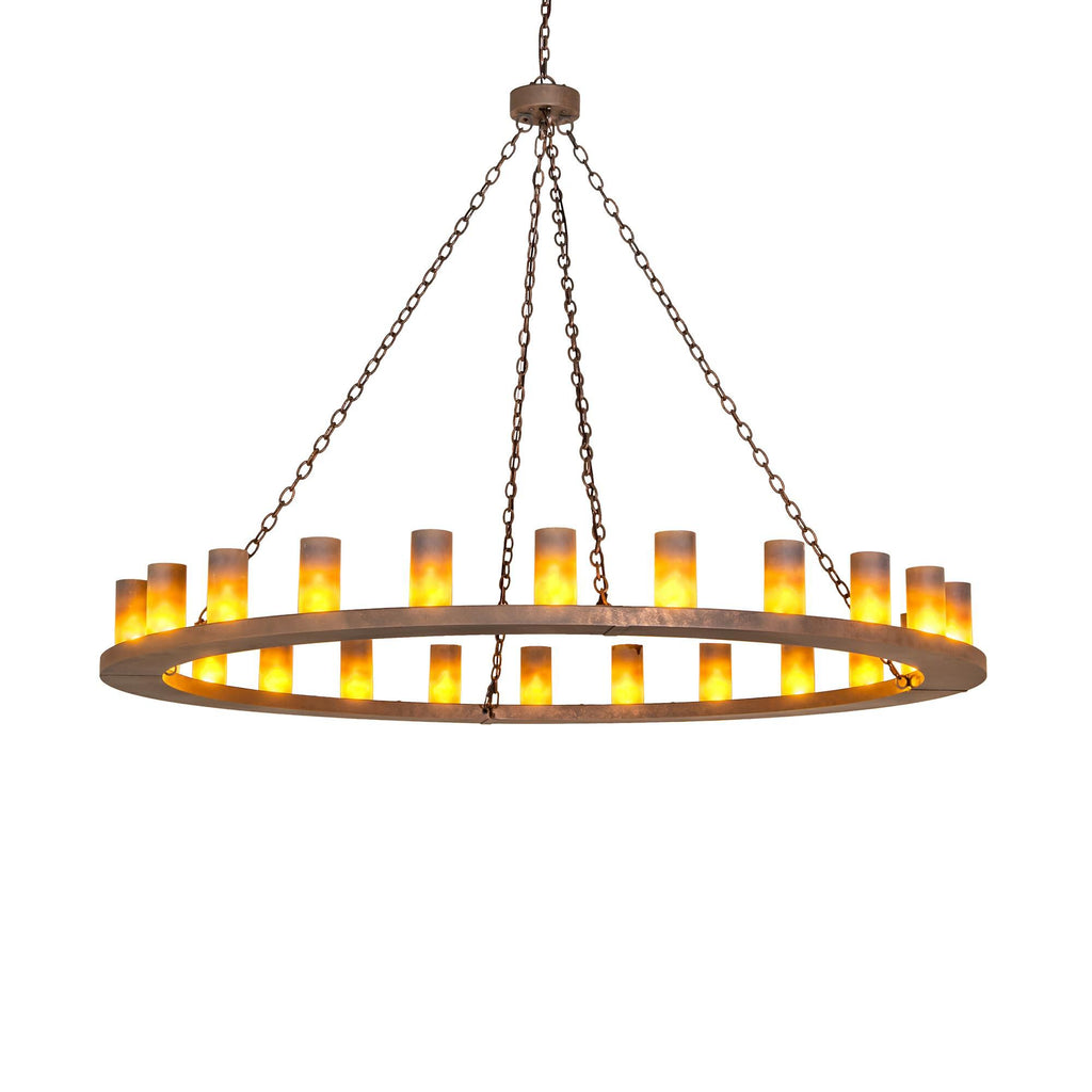 Loxley 72 Inch 24 Light Chandelier