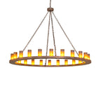 Loxley 72 Inch 24 Light Chandelier