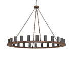 Loxley 72 Inch 24 Light Chandelier